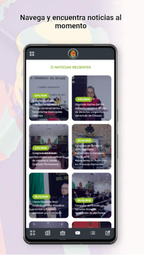 Congreso del Estado de Chiapas Screen 2