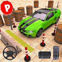 Sports car parking 3D Sim luxury car driving test
