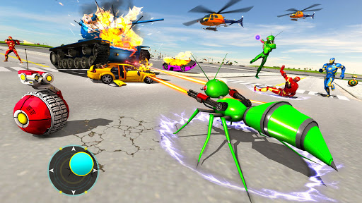 Ant Robot Car Transform Games  screenshots 2