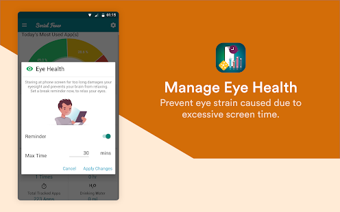 Social Fever: App Time Tracker Screenshot