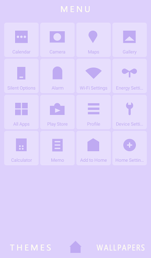 Simple Pastel Color (Lavender) Screen 2