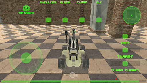 EOD Robot Simulation Screen 2