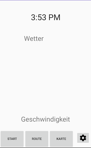 Android application Fahrrad-App screenshort