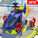 Cover Image of ดาวน์โหลด US Police Helicopter Mechanic 2019 1.1 APK