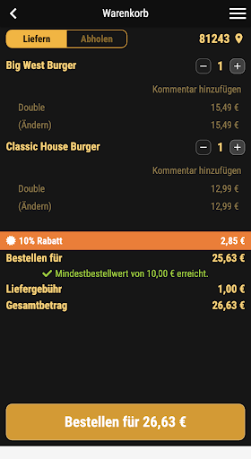 Burger House Bodenseestrasse Screen 2