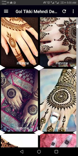 Gol Tikki Mehndi Design Latest Screenshot 2 - AppWisp.com
