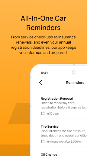 Autooptimo Car Management Screen 3