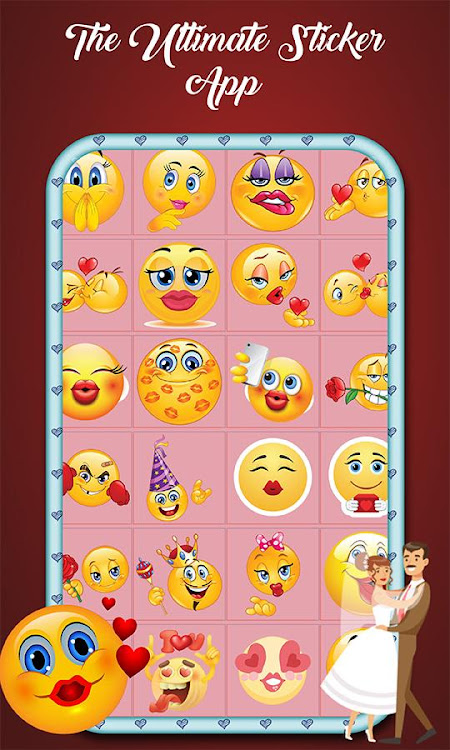 Valentine Love Emojis -Sticker - 4.2.2 - (Android)