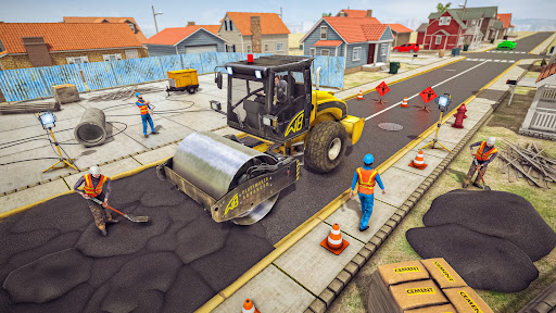 Android application Mega City Construction Games screenshort
