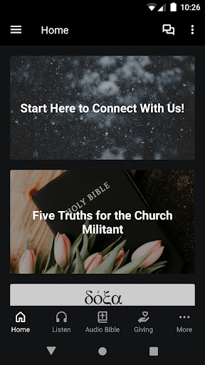 Android application First Baptist Church of Puxico screenshort