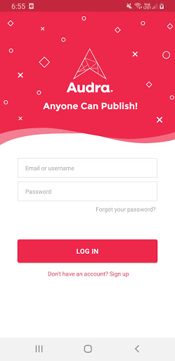 Android application Audra screenshort