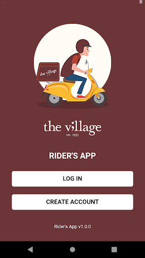 Android application The Village Delivery screenshort