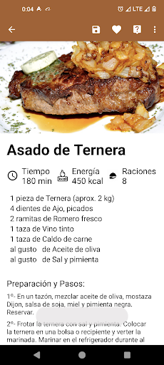 Cookrecipes: Recetas de Cocina Screen 3