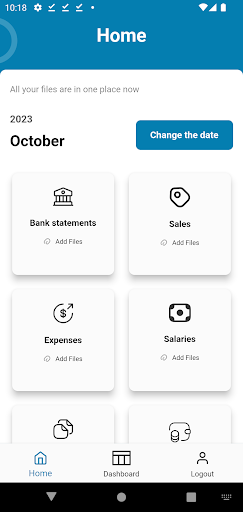 Android application Pi Flow Accounting | بي اي فلو screenshort