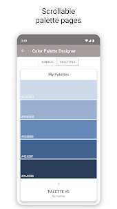 Designer de paleta de cores