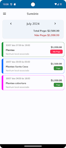 Plantãozinho Screen 2