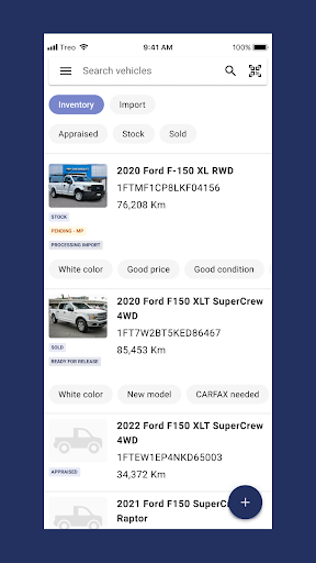 Android application Signal Export screenshort