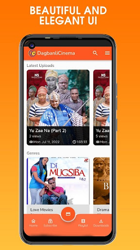 Android application DagbanliCinema screenshort