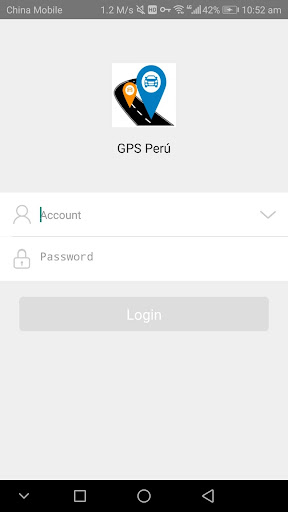 Android application Global GPS Perú screenshort
