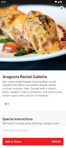Nabruzzi Trattoria Screen 2