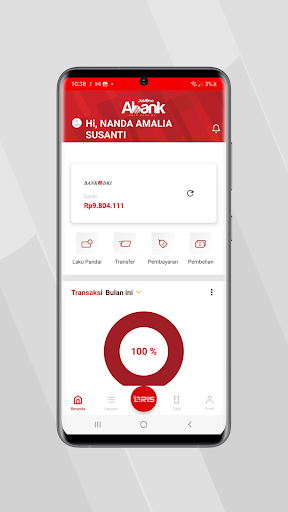 Android application JakOne Abank screenshort