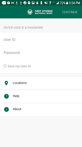Android application FirstCNB screenshort