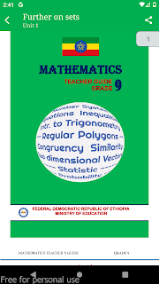 Maths Grade 9th Teacher Guide