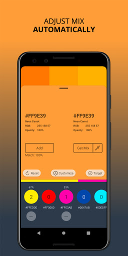 Trycolors - mix colors