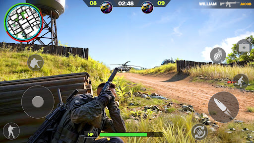 Android application Enemy Strike Soldier Games screenshort