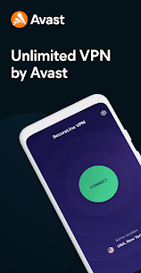Avast SecureLine VPN & Proxy تطبيق التصفح بهوية مجهولة مخفي للاندرويد 1