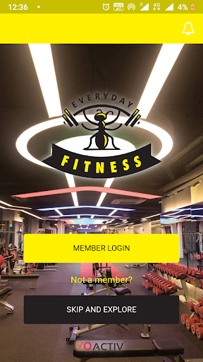 Android application Everyday Fitness screenshort