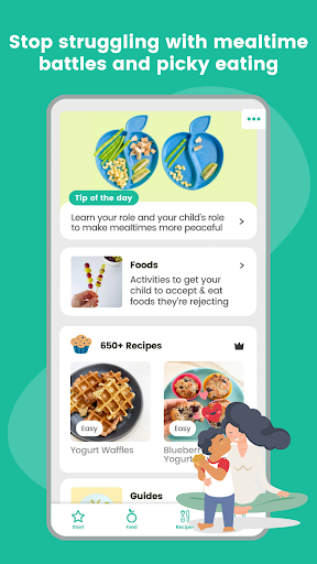 Android application Kids Meals: Recipes & Guides screenshort