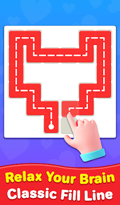 Line Link Puzzle - One Liner - Screenshot 1