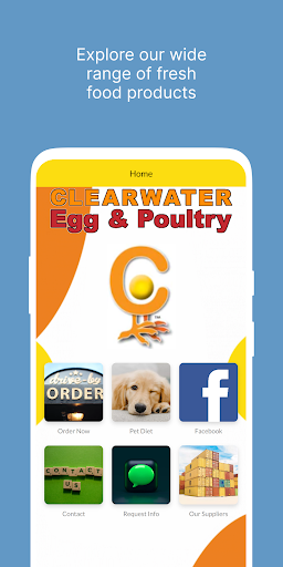 Android application Clearwater Egg screenshort