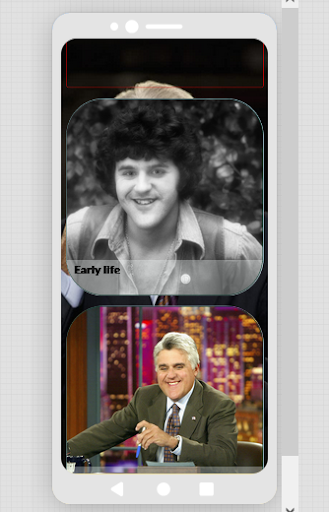 Jay Leno biography Screen 2