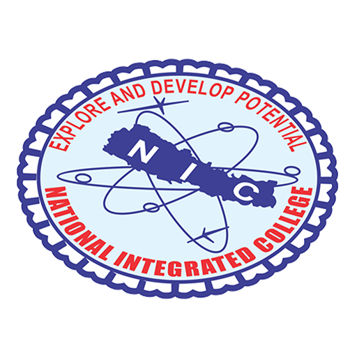 National Integrated College logo