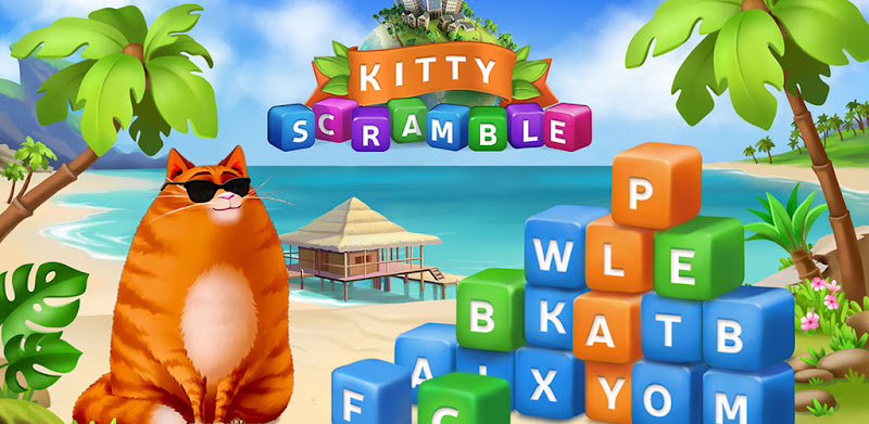 Kitty Scramble: ワードスタック