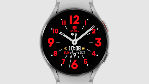 IWF Flat 3 in 1 watch face Screen 3