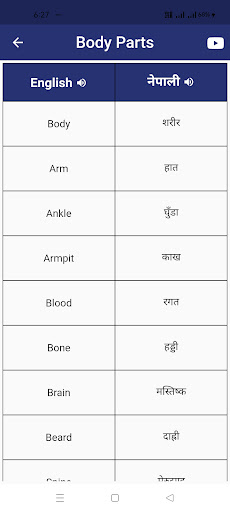 Learn Nepali Through English Screen 3