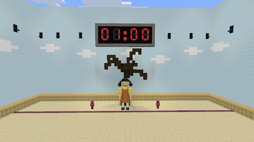 Squid Game maps for Minecraft