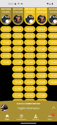 Hairclass Screen 3