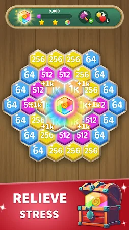 Game screenshot Hexa Connect: 2048 Puzzle apk download