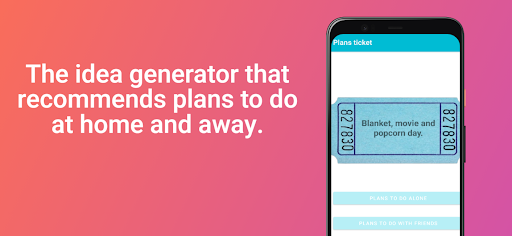 Android application Plans Ticket screenshort