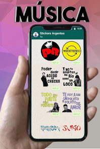 Captura de Pantalla 4 Stickers de Argentina Lite android