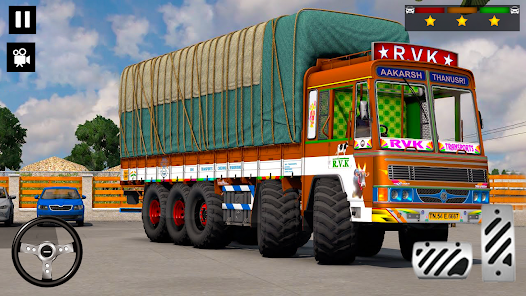 Truck Game: Indian Cargo Truck Mod Apk Download – for android screenshots 1