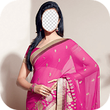 Indian Woman Saree Photo Frames icon