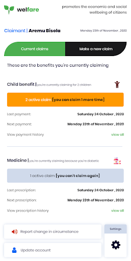 Welfare - Apply for Benefits