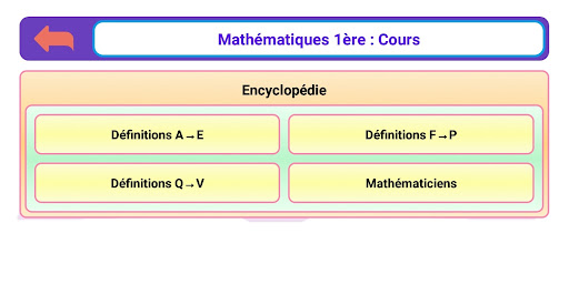 Maths 1ère Screen 3