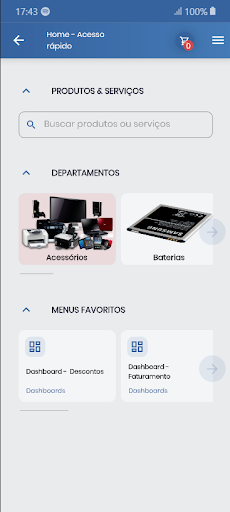 Android application Vendelo screenshort