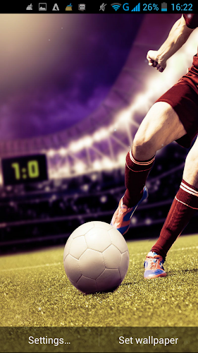 Football Live Wallpaper - Latest version for Android - Download APK